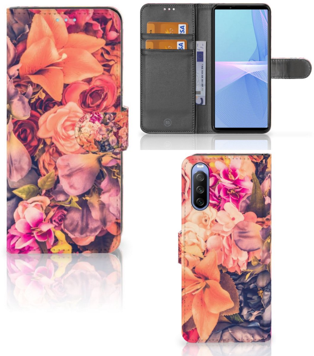 Sony Xperia 10 III Hoesje Bosje Bloemen