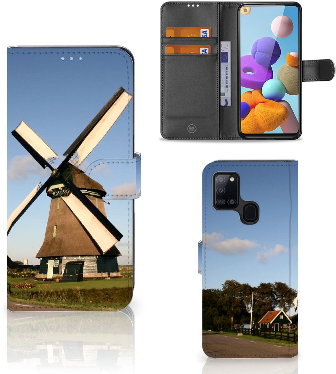 Samsung Galaxy A21s Flip Cover Molen