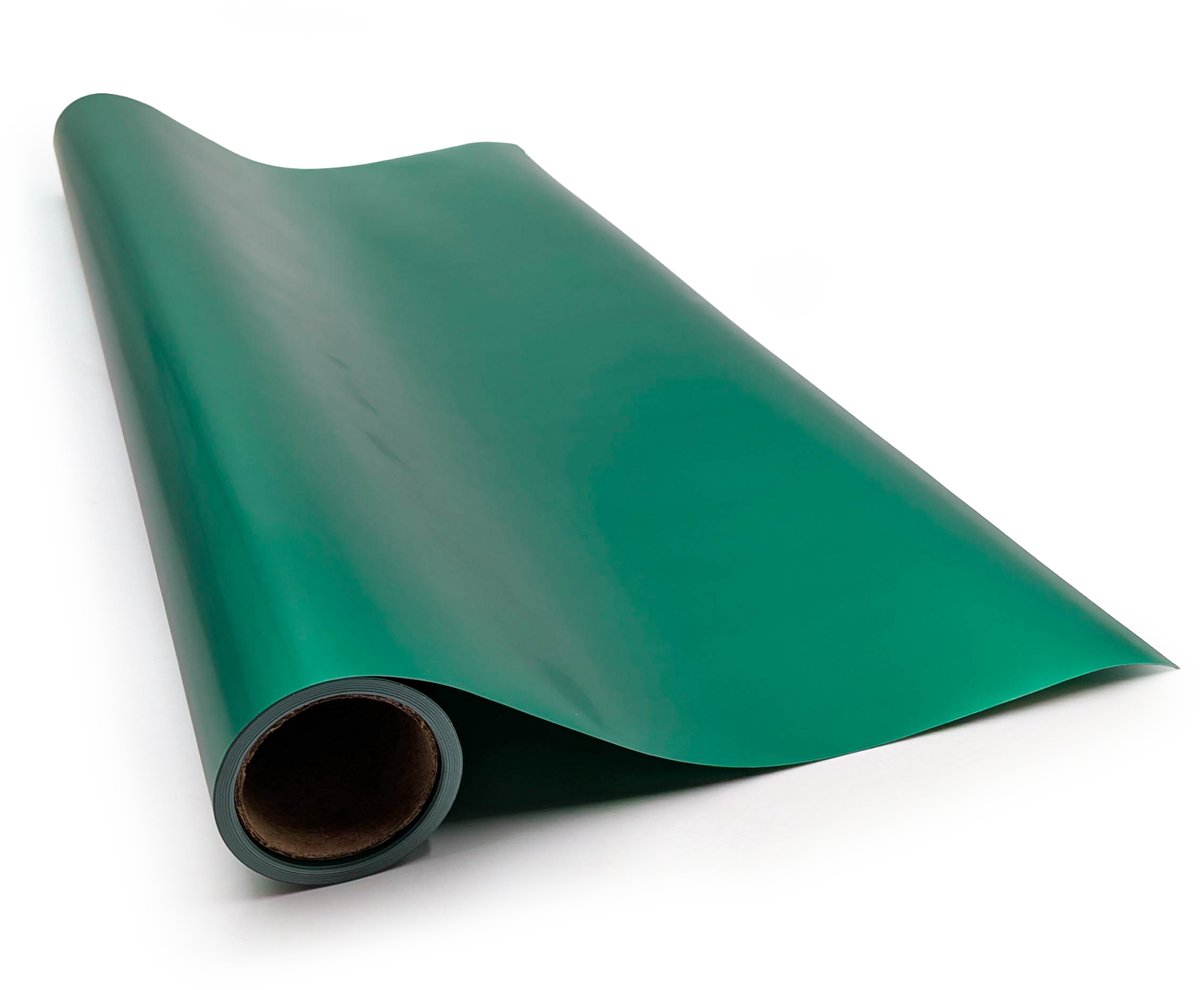 Elegant Serie - Groene Floristent folie - 58cm x 10m - Waterdicht - Rol