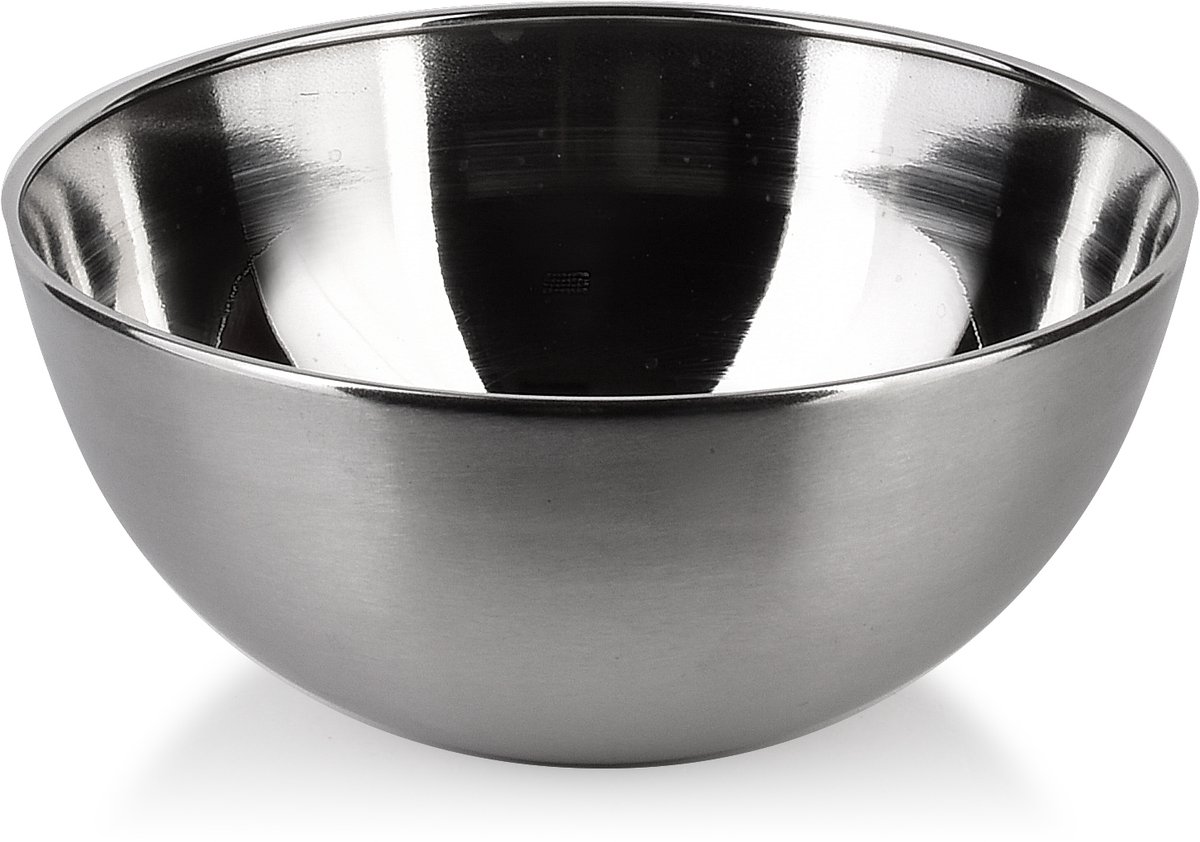 Basic Kitchen Serie - Roestvrijstalen Kom - 13cm - 450ml