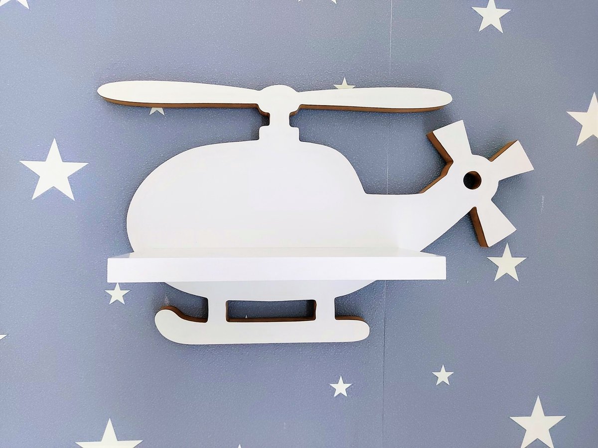 Moliland - Półka Helikopter - Grote Maat - Scandinavische Stijl