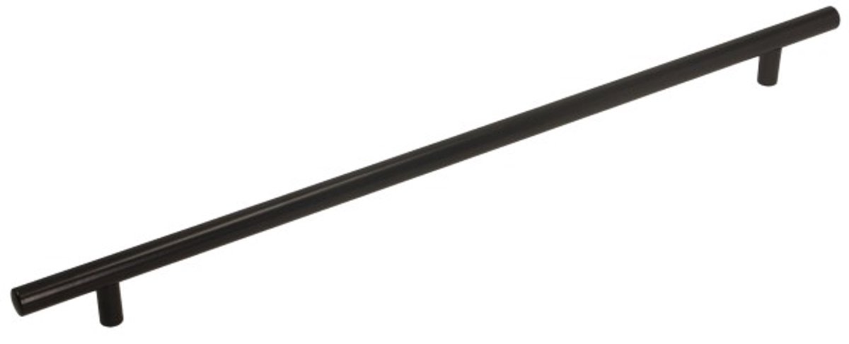 Gamet - Meubelgreep - Mat Zwart - 384mm - Reling RE10