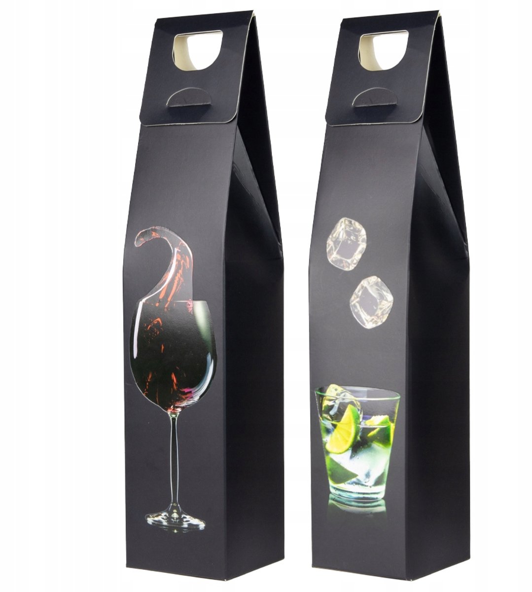 Bimberek - Cadeauverpakking Voor Alcohol - Karton - 35,5cm Hoogte - Bruid Cadeauverpakking