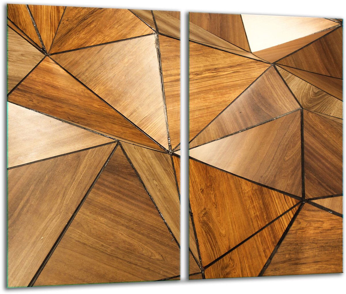 TMK ArtDeko - Snijplank Glas - 30x52 cm - Beschermend en Decoratief