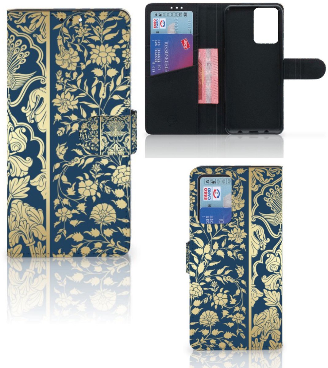 Xiaomi Redmi Note 10 Pro Hoesje Beige Flowers