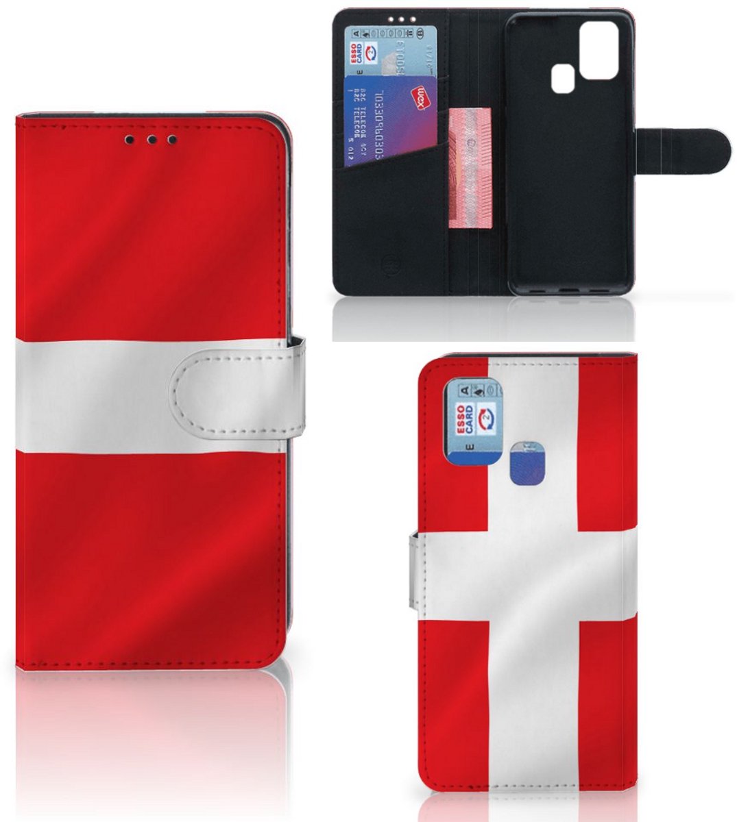 Samsung Galaxy M31 Bookstyle Case Denemarken