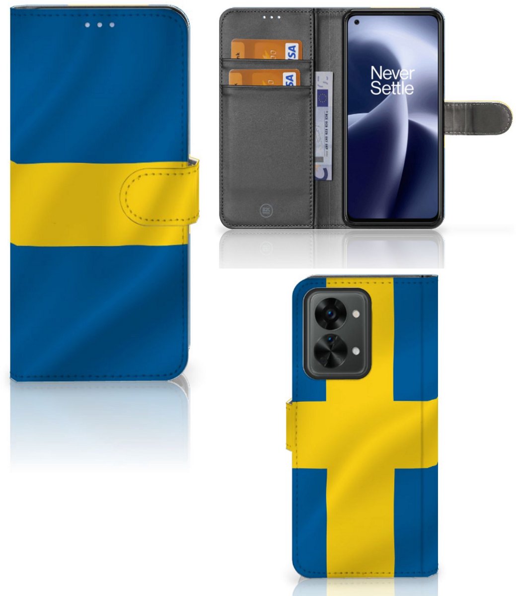 OnePlus Nord 2T Bookstyle Case Zweden