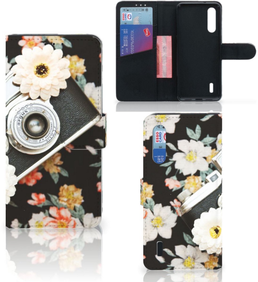 Xiaomi Mi 9 Lite Telefoonhoesje met foto Vintage Camera