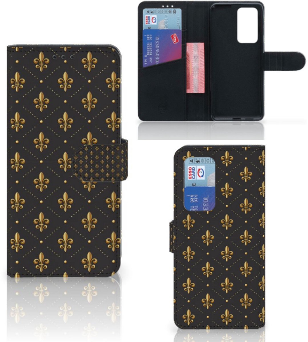 Huawei P40 Pro Telefoon Hoesje Franse Lelie
