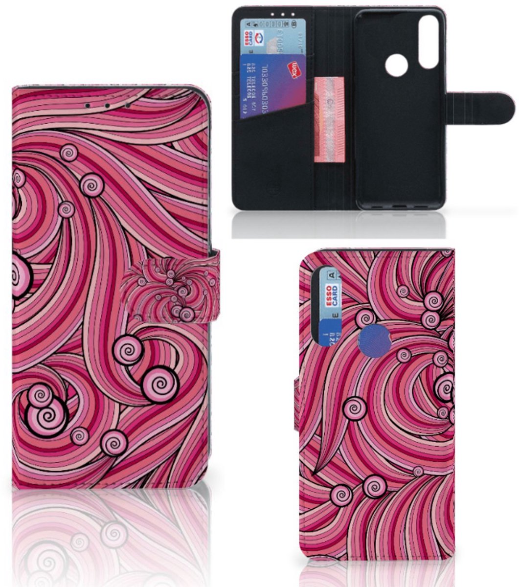 Alcatel 1S 2020 Hoesje Swirl Pink