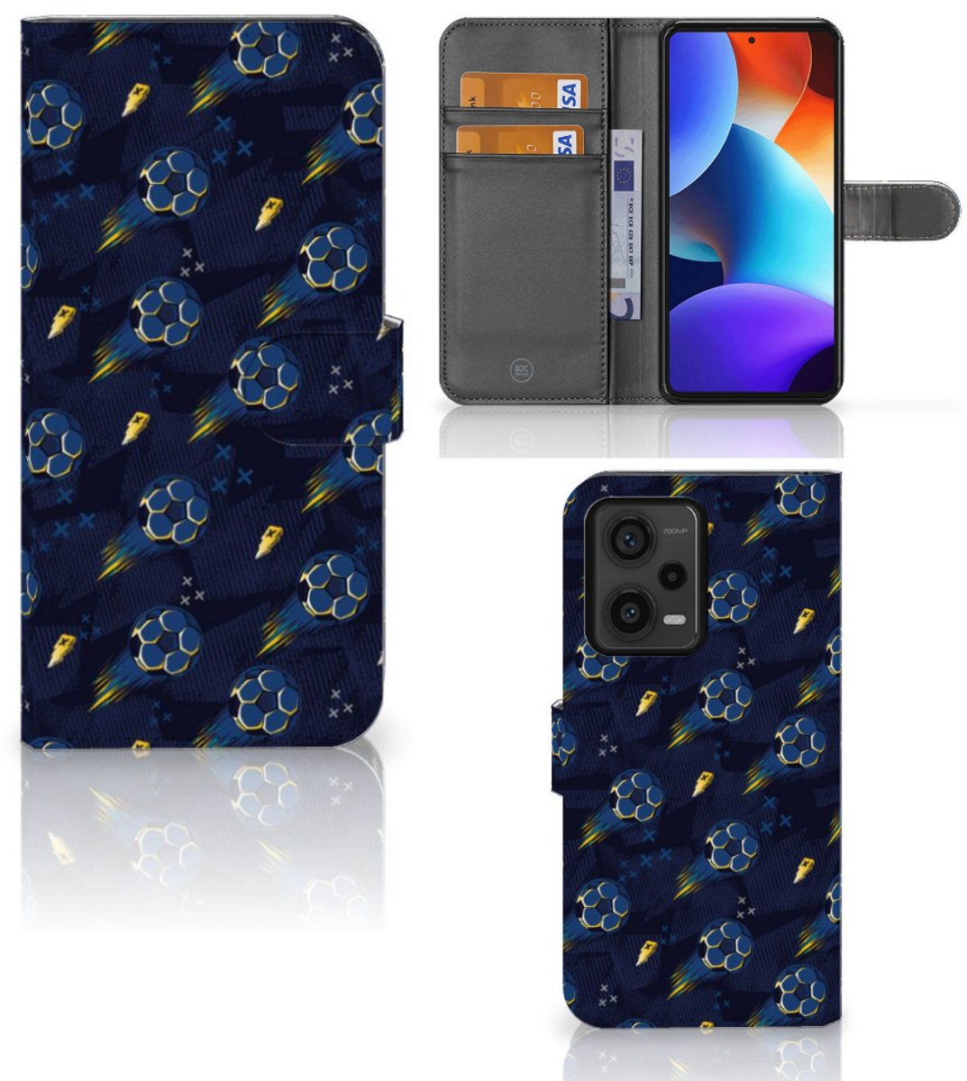 Telefoon Hoesje voor Xiaomi Redmi Note 12 Pro Plus Voetbal