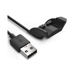 TUSITA Oplaadkabel for Compatibel met Garmin Vivosmart HR HR+ Approach X40 Smartwatch - USB Vervangende Datakabel Oplaaddocks Laadclip Oplader Opladen 100cm - GPS Activity Tracker Accessoires