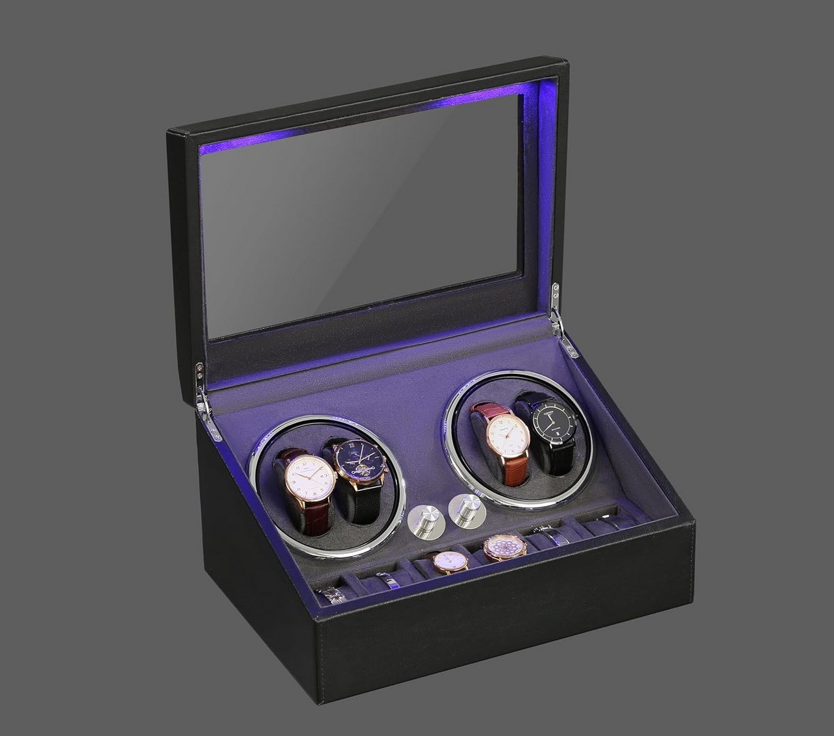Watchwinder - Horloge Opbergdoos - Horlogeopwinder - horlogerek