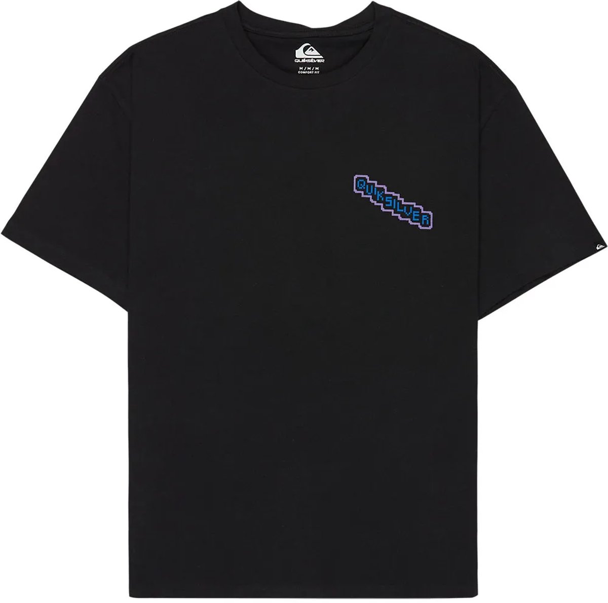 Quiksilver Ev Glass Of Spring T-shirt Met Korte Mouwen L Man Zwart