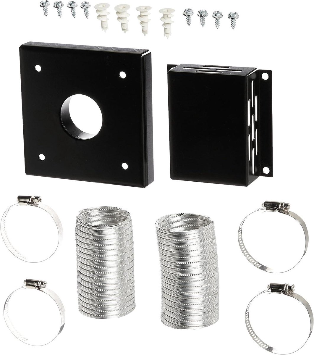 Fresh Air Kit - Luchtinlaat Kit - Kachel Installatie - Externe Luchttoevoer - 1524 x 1524 x 889 cm