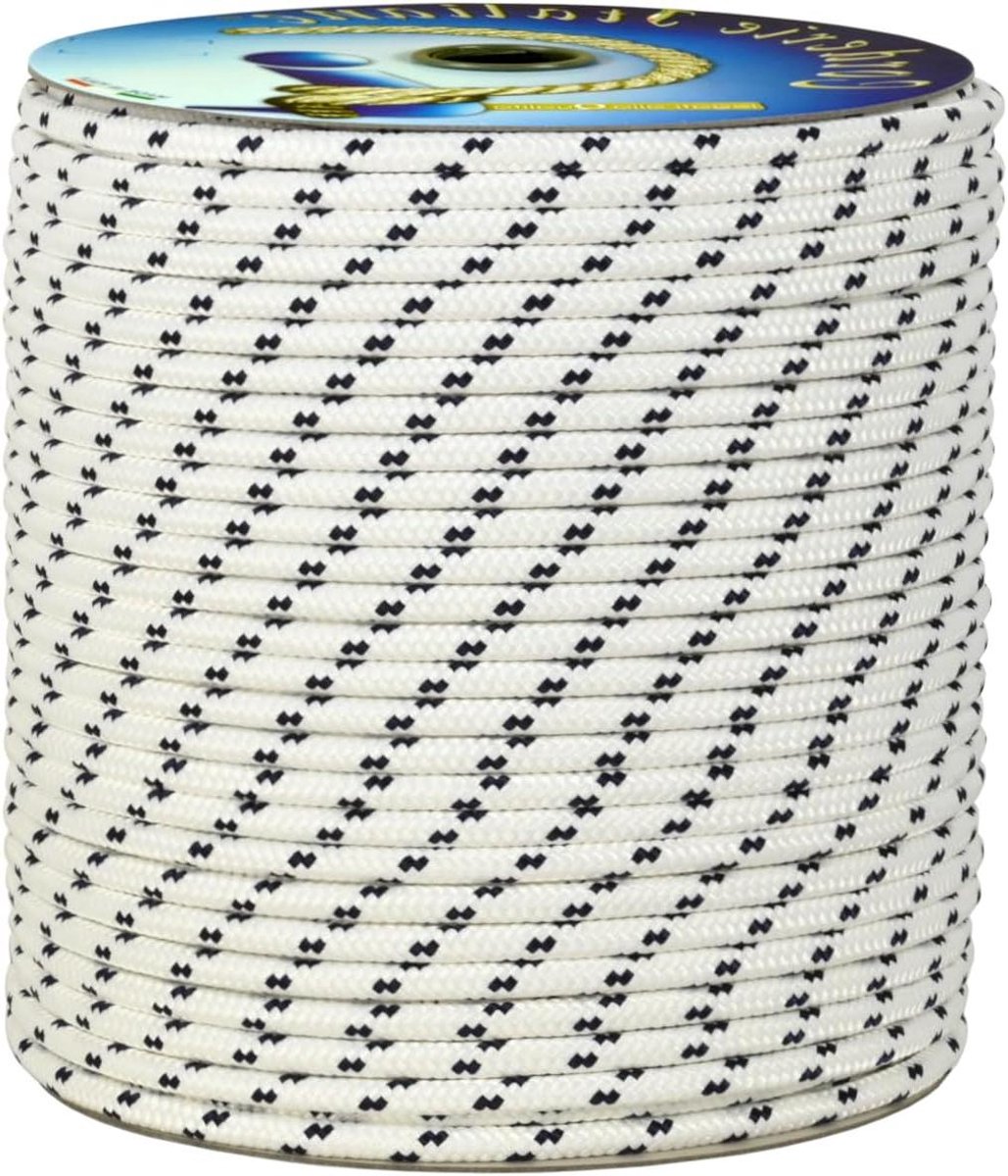 Gevlochten Nautica Touw - Polyester Touw - Bevestigen in Nautica - Middelhard Polyester Materiaal - 4mm 550 Meter