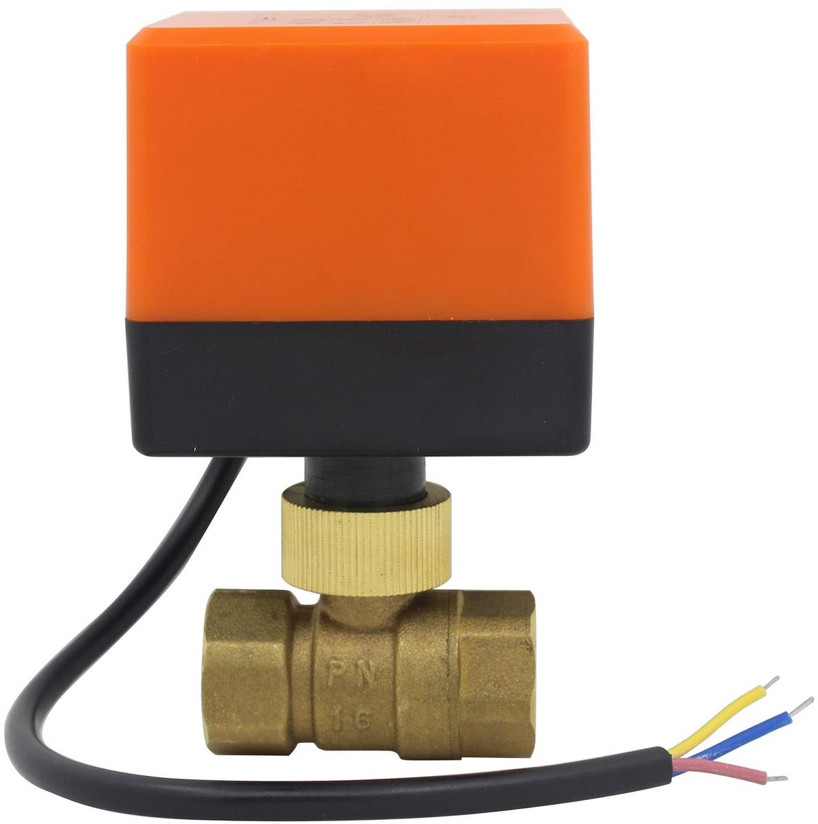 Cosensi - Motorized Ball Valve - 2 Way Valve - 220V - Normaal Open - Solenoid Valve - 1/2 Inch DN15 - Geschikt voor Water - Metaal