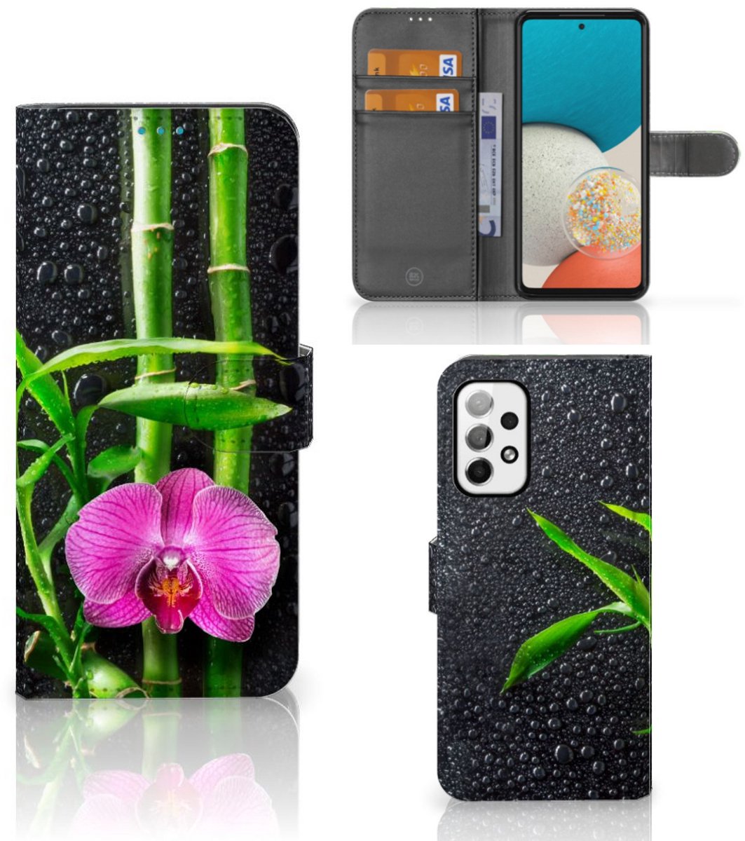 Samsung Galaxy A73 5G Hoesje Orchidee