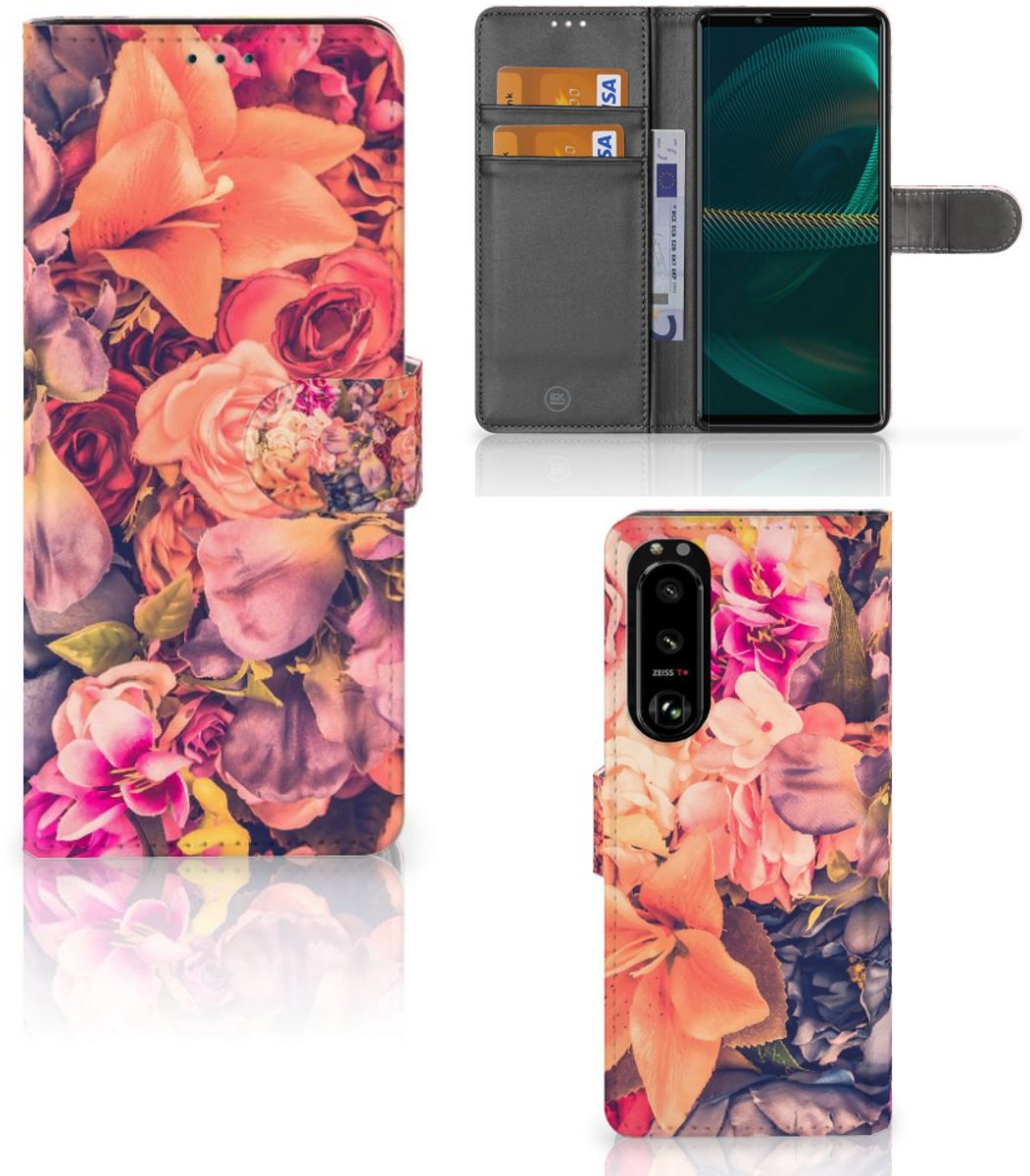 Sony Xperia 5III Hoesje Bosje Bloemen