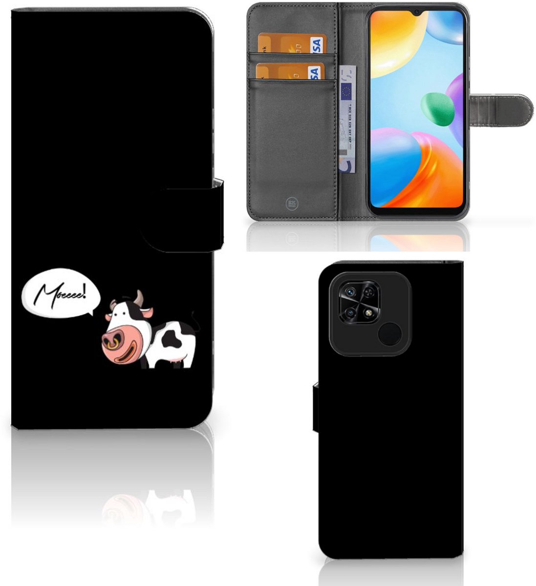 Xiaomi Redmi 10C Leuk Hoesje Cow