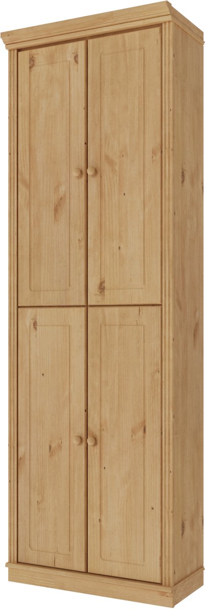 Notio Living Anita- Boekenkast Houten Deuren 4 pcs SW Stain wax