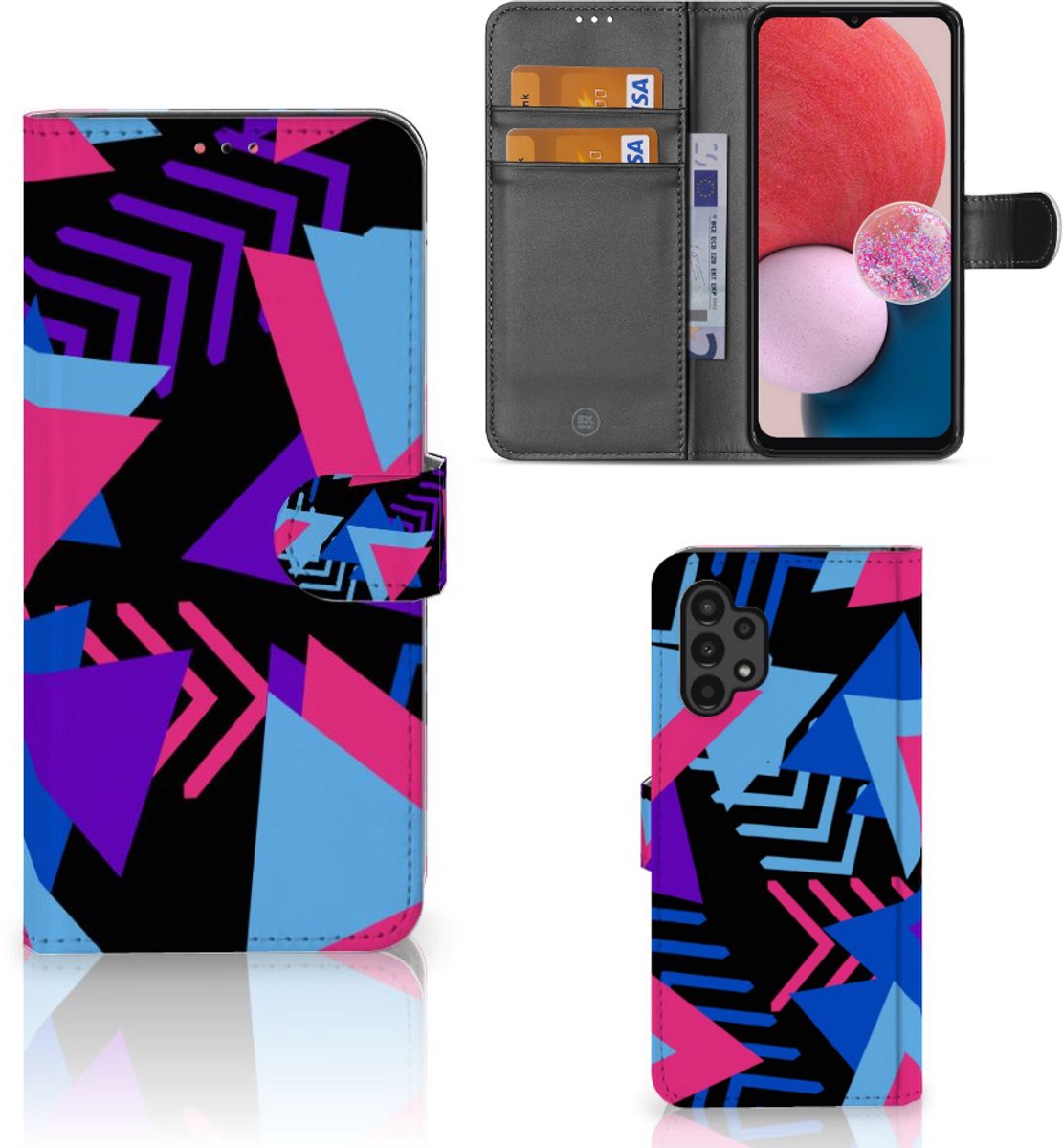 Samsung Galaxy A13 (4G) Book Case Funky Triangle