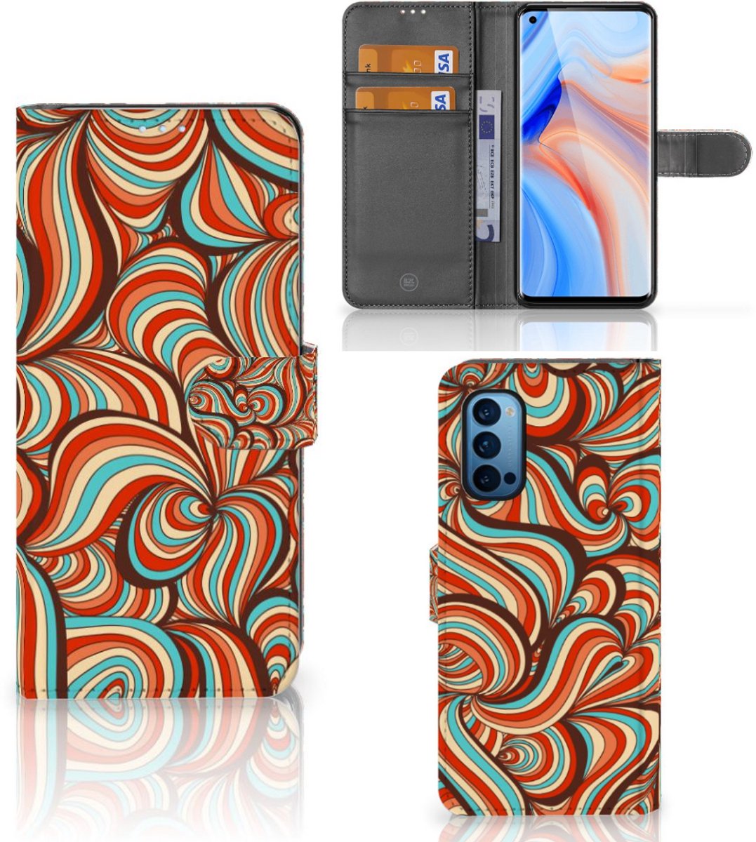 OPPO Reno 4 Pro 5G Hoesje Retro