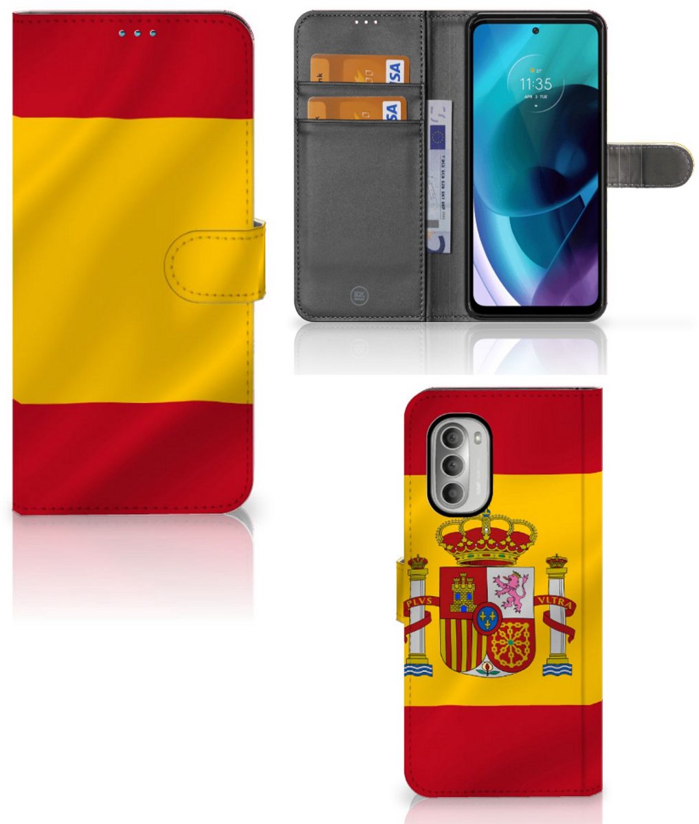 Boekhoesje voor Motorola Moto G51 5G Bookstyle Case Spanje