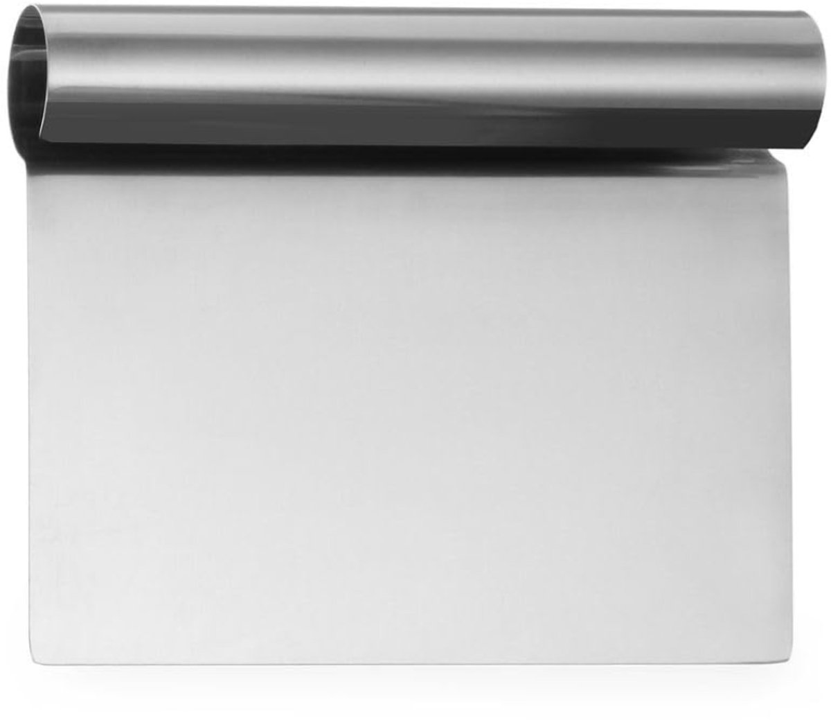 REN® Deegsteker - Deegschraper - Deegsnijder - Zilver - 15cm x 15 cmx 11 cm; 180 g