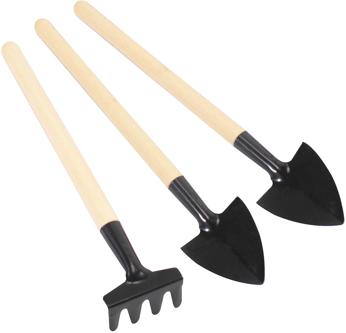 TRIXES Mini Tuinset - 3 Delige Set voor Bonsai en Succulenten