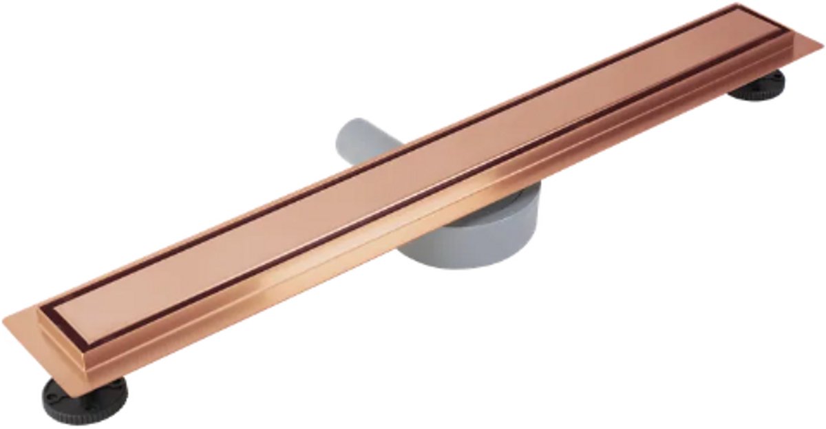 LINEA UNO - Fraas 90x7cm - Koper - Douchegoot - - 991258
