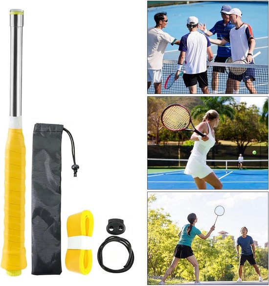 Badmintontrainer - Swing trainer - Slag oefenen - Verstelbare weerstand - 35 cm - Niet gespecificeerd — afbeelding 5