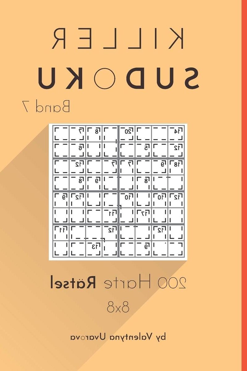 Sudoku Puzzelboek - Logische Puzzels - Hersentraining - 200 Moeilijke Puzzels - 8x8 Veld - Niet gespecificeerd