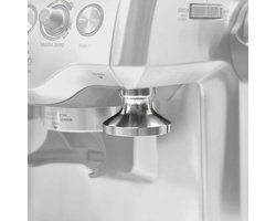 53,3 mm stamper | Premium 100% roestvrijstalen constructie | Compatibel met Breville/Sage Barista magnetische houder