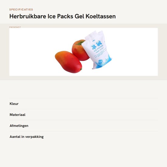 Dailygoody - Herbruikbare Ice Packs - Gel Koeltassen - Ideaal voor Voedsel en Medisch Gebruik - 200ml - Set van 10 - Voor Vriezer en Koeling — afbeelding 4