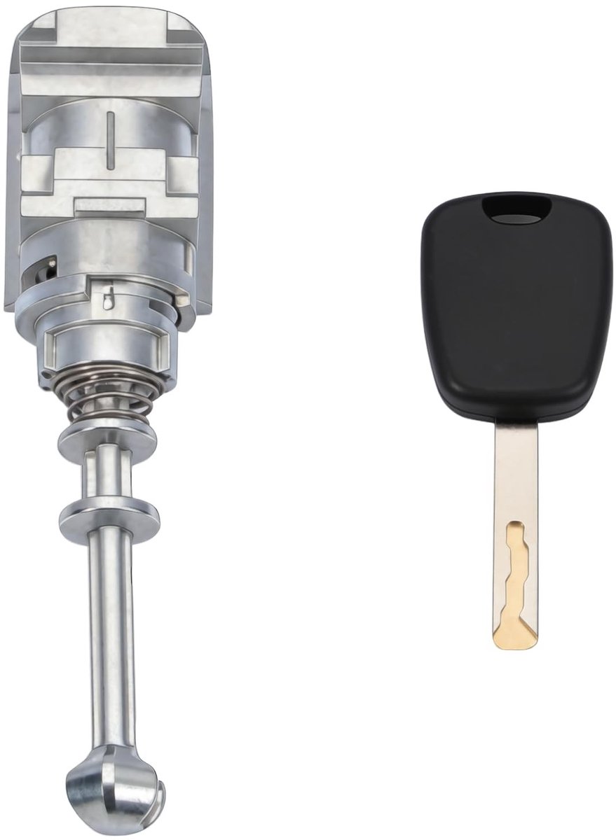 Dailygoods- Insteekslot Cilinderslot - Linkerdeur - Voordeurcilinder - Sleutel - Compatibel met 407/C4 - OE: 9170.Y0/9170Y0 - Deurslot
