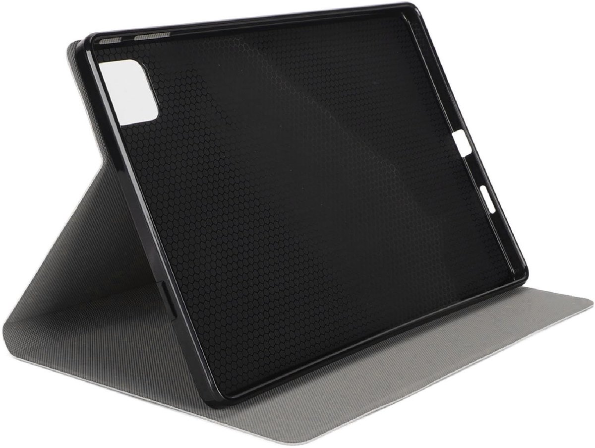Dailygoods- Tablethoes Valbestendig - PU-lederen Opvouwbare Standaardhoes - Nauwkeurige Gatpositie - Lichtgewicht - Comfortabel en Duurzaam - Tabletcase