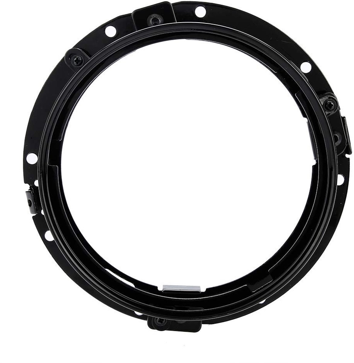 Dailygoods- Autokoplampbeugel 7 Inch - Ronde Ringmontagebeugel - Aluminium Legering - Universele Pasvorm - Voor Motorfietsen - Eenvoudig te Installeren - Koplampbeugel