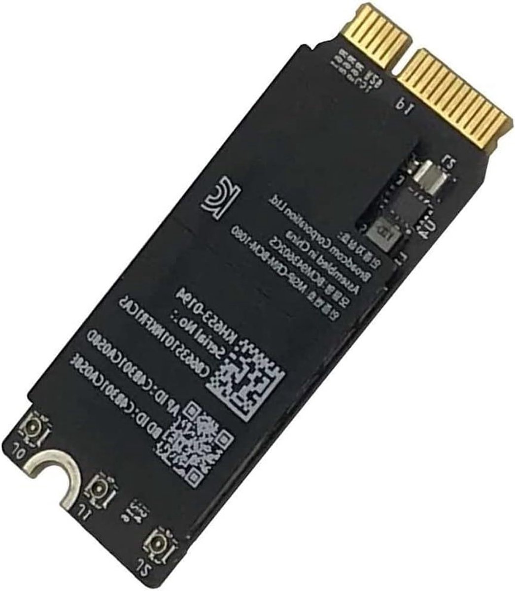 Draadloze Netwerkkaart - WiFi Bluetooth - Laptop Upgrade - 802.11ac Standaard - 120 g - Zwart