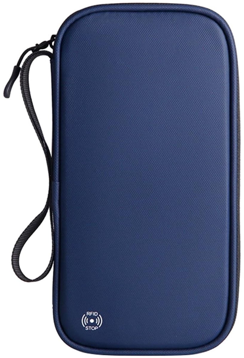 Dailygoods- Paspoorttas RFID anti-diefstal - Multifunctionele paspoorthouder - Document opbergtas - Oxford-doek - Lichtgewicht 230g - Veilig tegen ongewenste scans - Reisportemonnee
