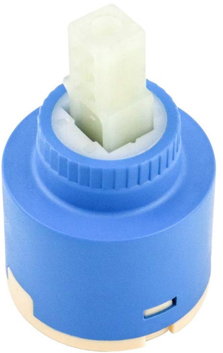 Dailygoods- Keramische Kraanpatroon 35 mm - Slijtvast/Hittebestendig - Warm/Koud Schakelventiel - Geschikt voor Keukenkraan - Versterkte Behuizing - Eenvoudige Installatie - Kraanonderdeel