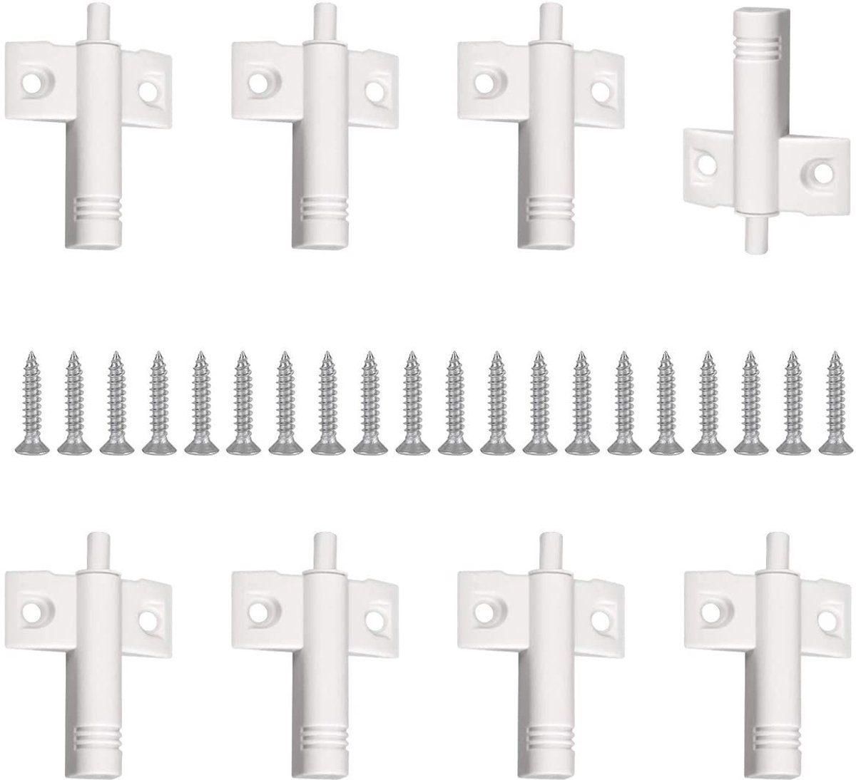 SPHProducts - Zachte Sluiten Scharnier Buffers - Deurstopper - Wit