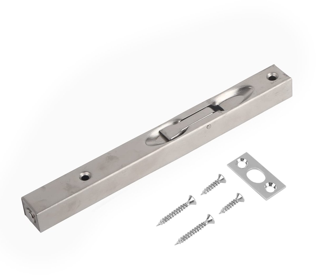 Dailygoods- Deurvergrendeling Roestvrij Staal - Deurbout - Deurbeveiliging - Vergrendeling - Deurslot - 150 mm/200 mm/250 mm