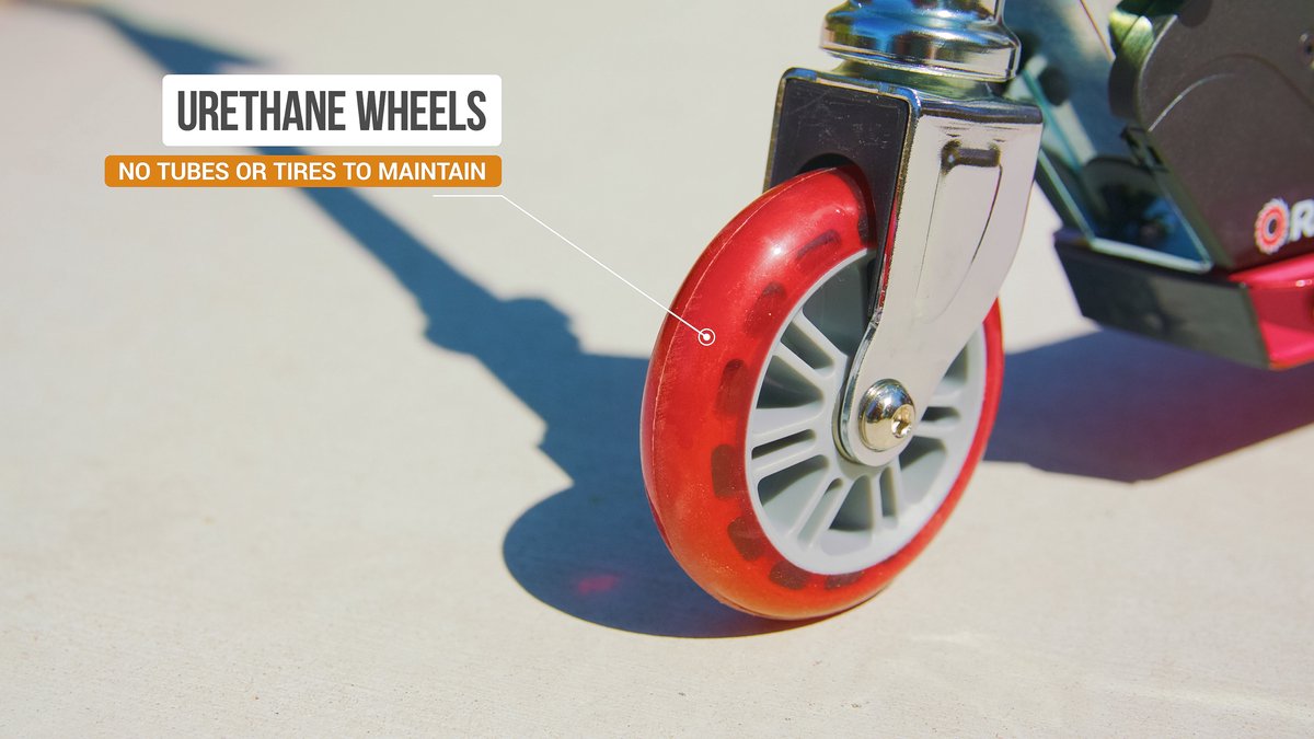 Razor S Sport - Step - Rood - Opvouwbaar - Kleine Wielen 98 mm - Voor Kinderen - Tot 100 kg - Vanaf 6 jaar — afbeelding 6