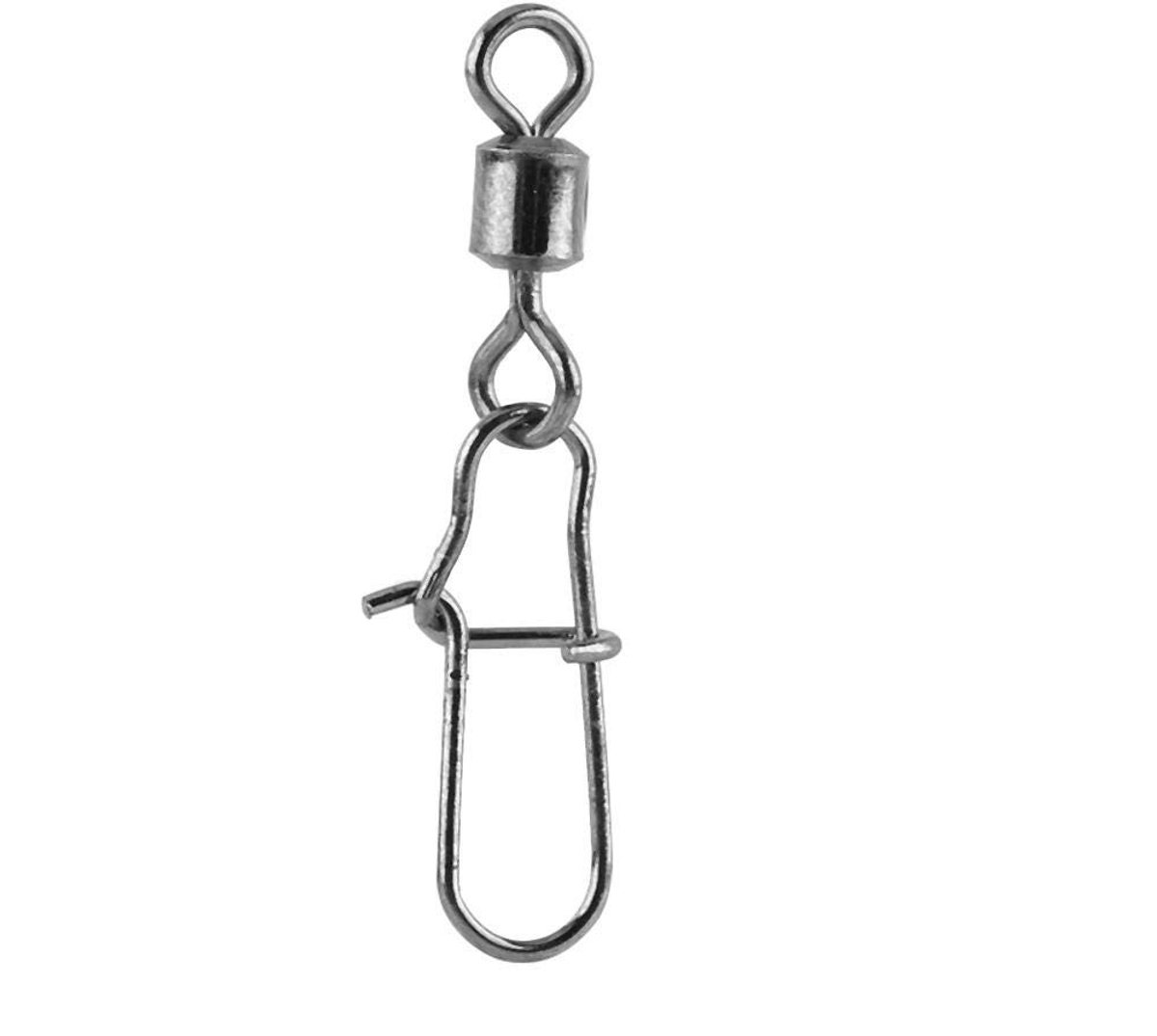 Dailygoods- Vis Swivel 210 Stuks - Snaps/Verbindingen - Duurzaam - Corrosiebestendig - Hoogwaardige Materialen - Herbruikbare Opbergdoos - Visaccessoires