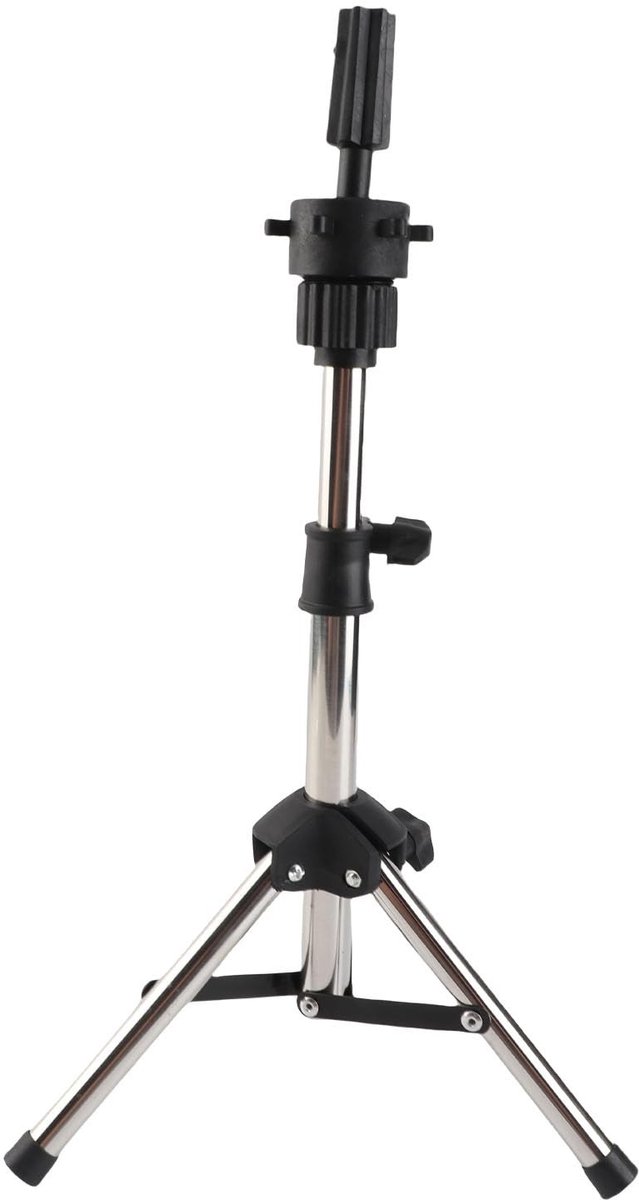 Dailygoods- Pruikhouder Verstelbaar - Mannequin Hoofd - Trainingshoofd - Kappers - Schoonheidsspecialisten - Hoogwaardig Materiaal
