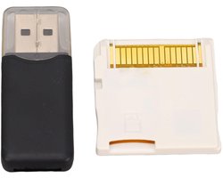 Dailygoods- Geheugenkaart 128 GB - Video Game Flash Card - Geheugenkaartlezer - Geschikt voor NDS/2DS/3DS - ASIC-chip - Energiezuinig - Flashcard