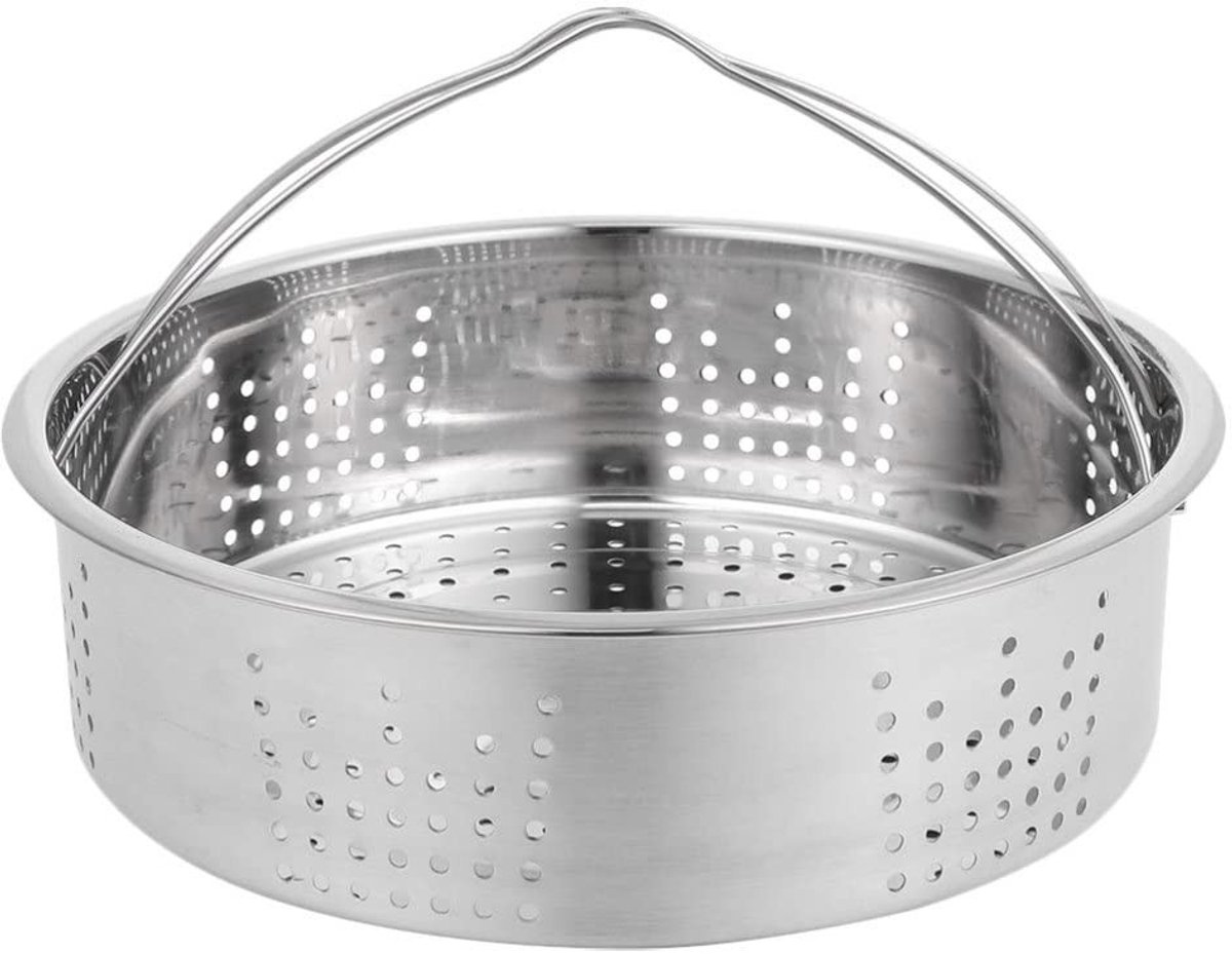 Dailygoods- Stoominzet Roestvrij Staal - Stoompan - Stoommand - Voedselstomer - Kookgerei - Duurzaam Materialen - Stomer