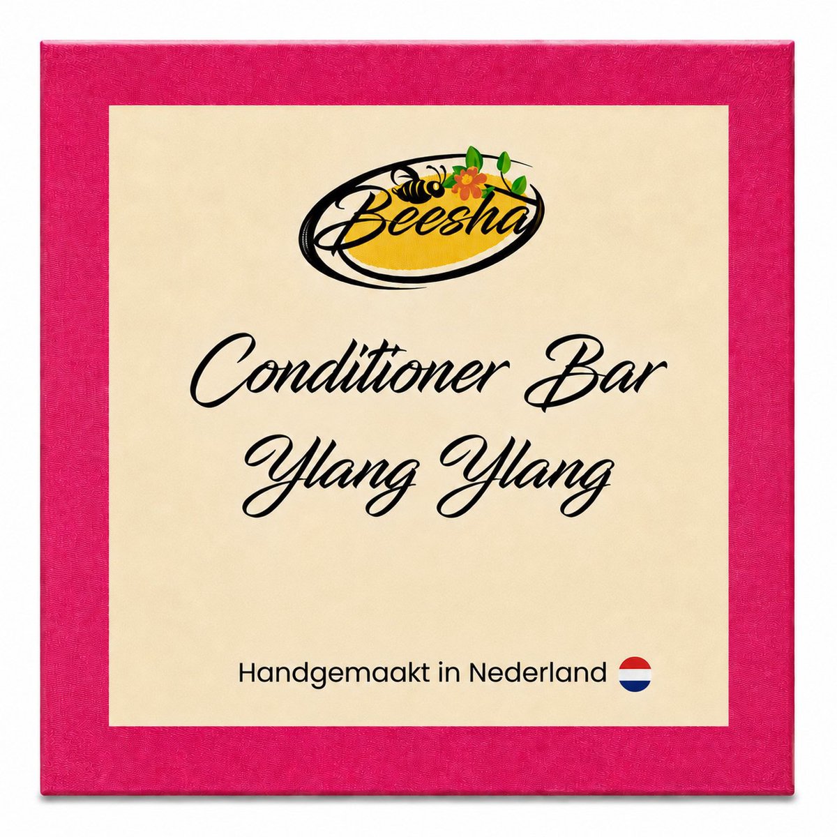 Bol.com Beesha - Conditioner Bar Ylang Ylang - Vegan - Sulfaatvrij - Parabeenvrij - CG Proof aanbieding