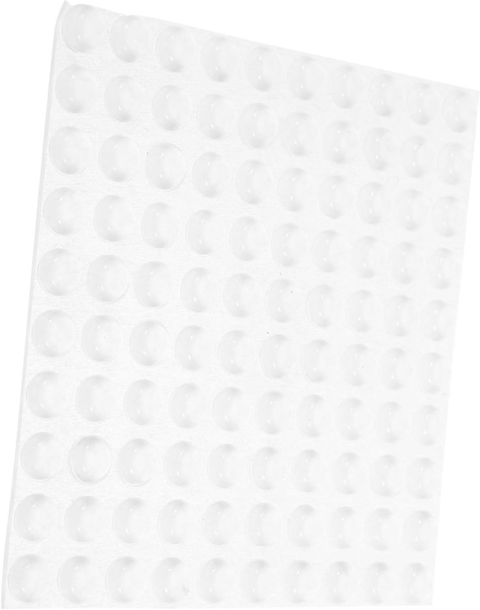 Stootkussens voor deuren - Bumpers kastdeuren - Bescherming meubels - Zelfklevend antislip - 100 stuks - Transparant